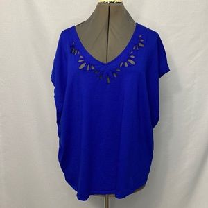 Cacique Blue Drop Top size 22/24